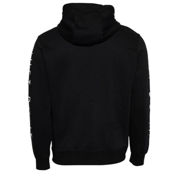 Nike Men's Air JDI Fleece Hoodie Fleece Black Reflective Size L NEW WITH TAGS! - Picture 2 of 4